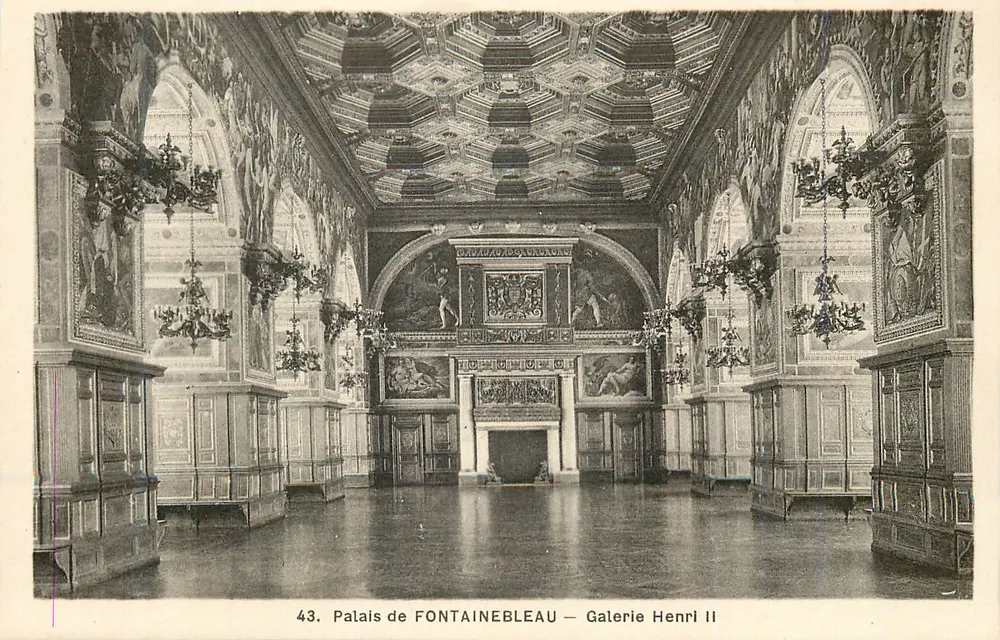 Schloss FONTAINEBLEAU — Galerie Henri II — n°43 - Vorderseite